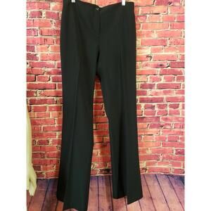 Ness US 6 Italy 40 Black Stretch Dress Women boot cut Pants